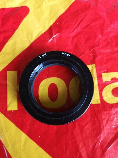 T-mount to Pentax K adapter