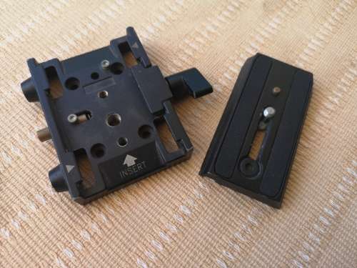 Manfrotto 577 Quick Release Adapter with 501PL Plate