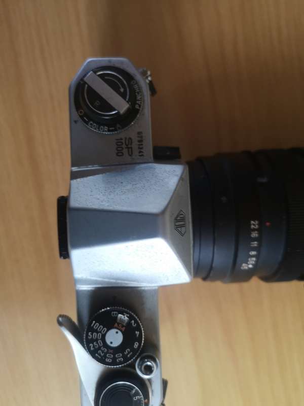 Pentax Spotmatic SP 1000 with Soligor 70-235mm f/4.5 lens