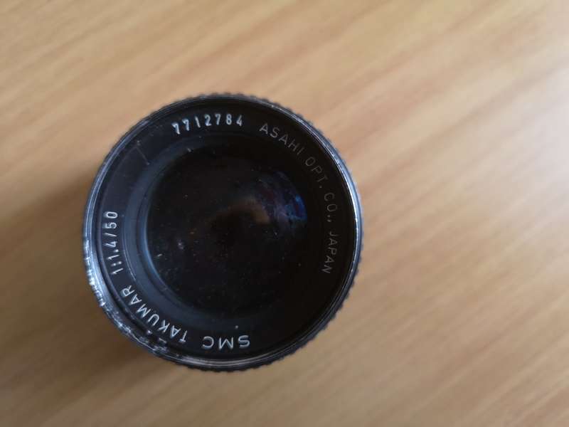 SMC Takumar 50mm f/1.4 M42 Pentax screw mount