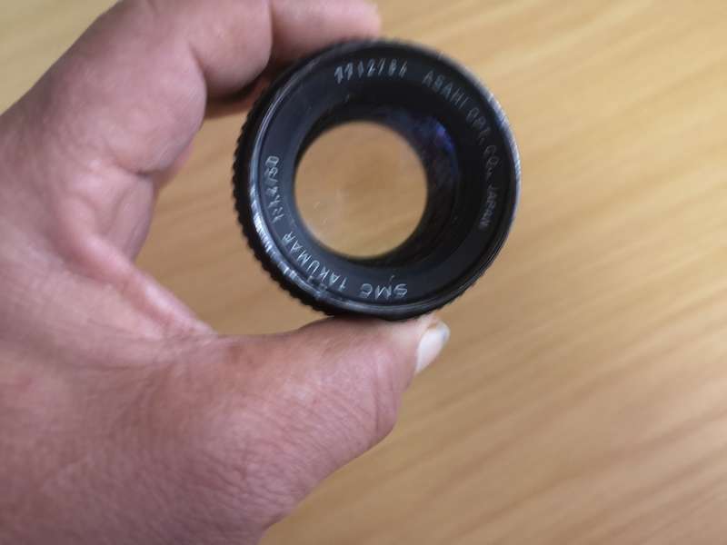 SMC Takumar 50mm f/1.4 M42 Pentax screw mount