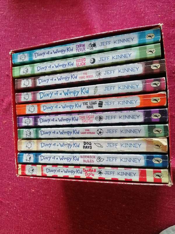 10 The Diary of a Wimpy Kid by Jeff Kinney