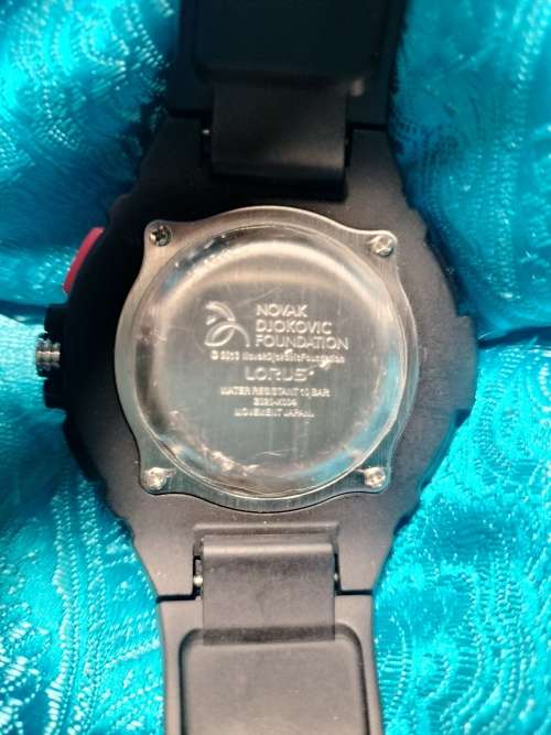 LIMITED ADDITION Novac Djokovic Lorus Gents Watch
