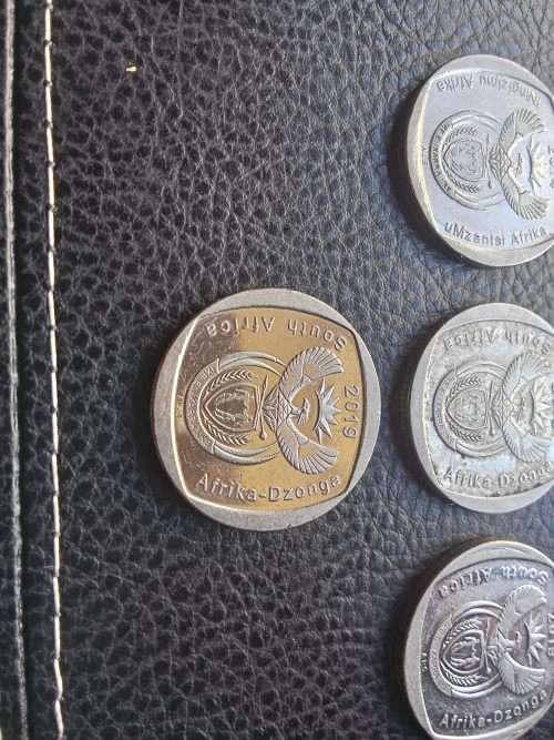Collection Of RSA R2 Coins