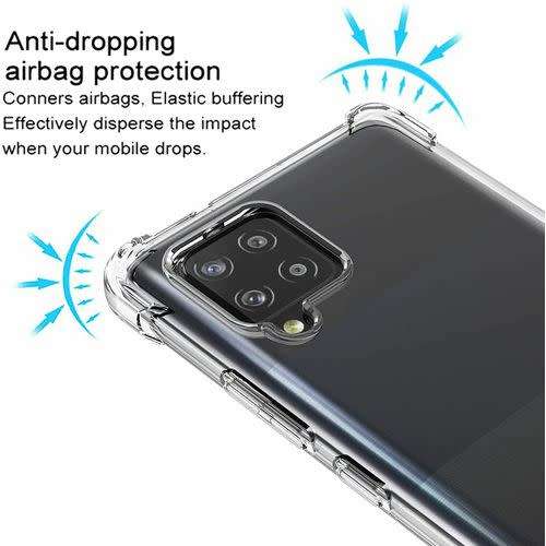 TCS Transparent Shockproof Back Cover- Samsung Galaxy A12
