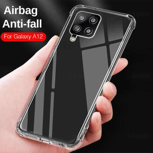 TCS Transparent Shockproof Back Cover- Samsung Galaxy A12