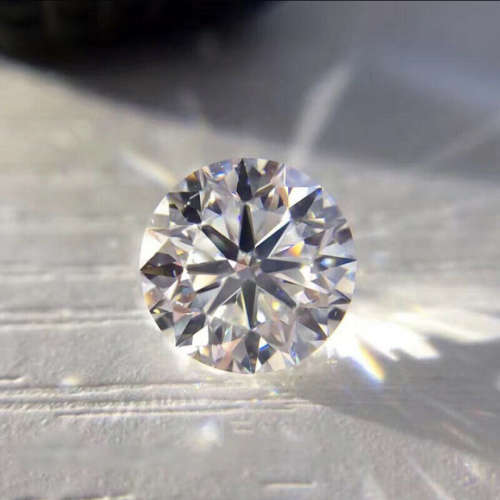 White 1.00 CT D Color VVS1 Round Moissanite Stone Loose Gemstone With GRA Certificate