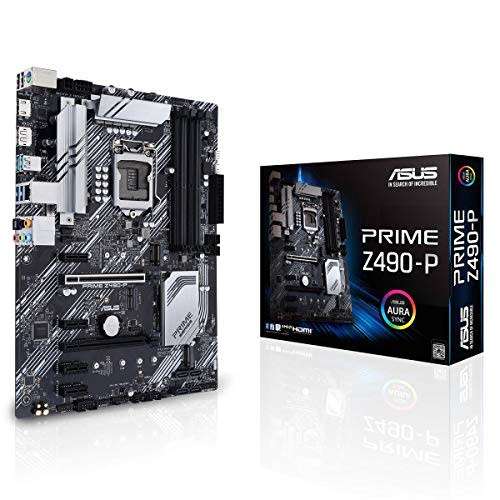 ASUS Prime Z490-P LGA 1200 (Intel® 10th Gen) ATX Motherboard