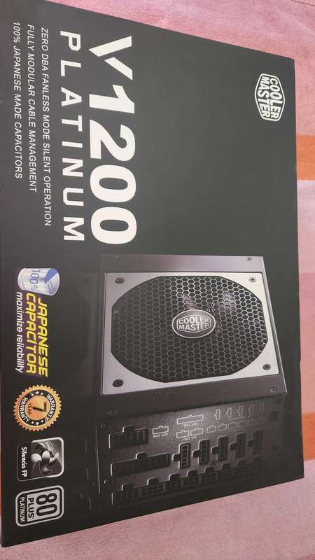 Cooler Master V1200 Platinum 1200W Full-Modular Power Supply