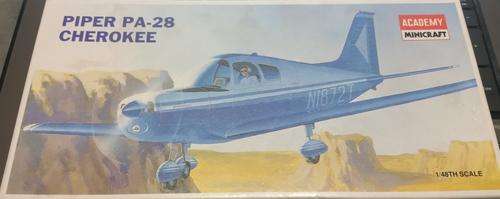 Academy Minicraft Piper PA-28 Cherokee 1/48th Scale 1610