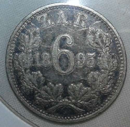 1895 Sixpence