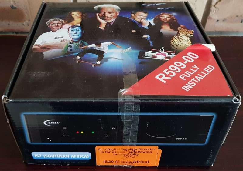 DSTV Zappa Decoder Model DSD 3 U Single view SD Decoder