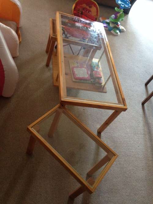Coffee Table with Side Tables