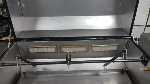 3 x Burner Gas Spitbraai