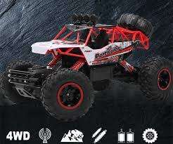 RC Car 4WD Rock Crawler 2.4GHz Remote Control High Speed 1:16