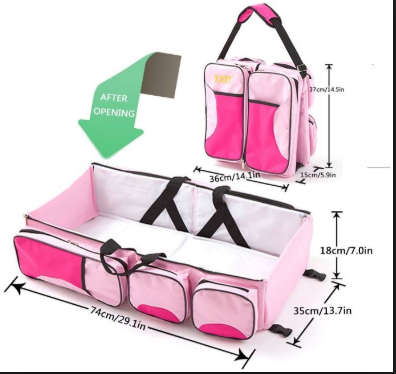 Multi-function Mummy Bag Baby Dolls Deluxe Portable Cot Bed Folding BAG/BED
