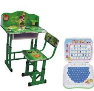 Kid's Table and Chair Study Set Ben10