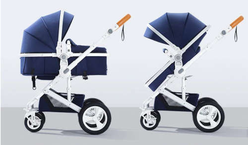 Belecoo high landscape baby stroller 2 in 1 stroller two way baby pram portable new