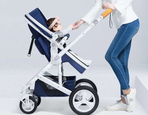 New *2019* Belecoo 530-S Baby Stroller / Pram Blue