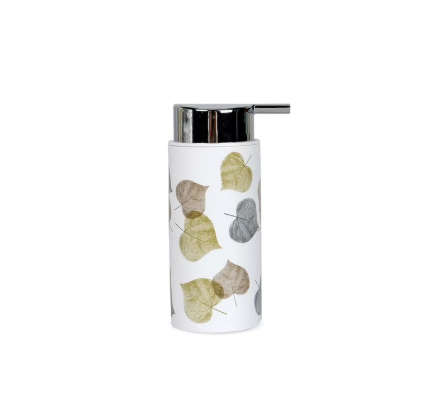 Sanitary Ware's Window Bath Series Bathroom Accessories Set Of 6 - White Big Fower Print
