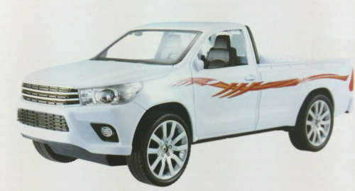 Hilux pickup with Remote Control Car