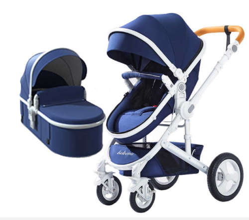 Belecoo high landscape baby stroller 2 in 1 stroller two way baby pram portable new
