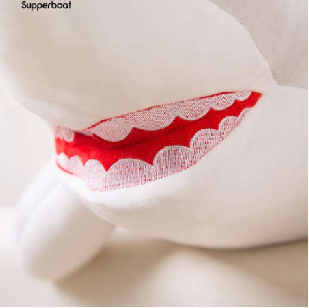 Simulated Stuffed Shark Pillow