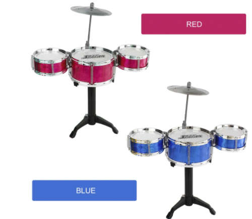 Jazz drum set