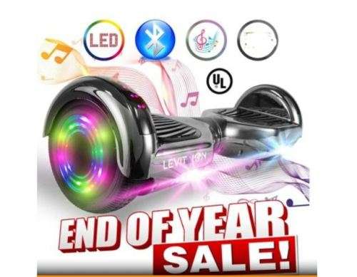 Easter Special  6.5" Hoverboard with Bluetooth Speaker , Led lights and key