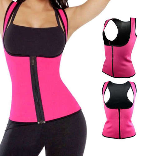 zipper chest vest