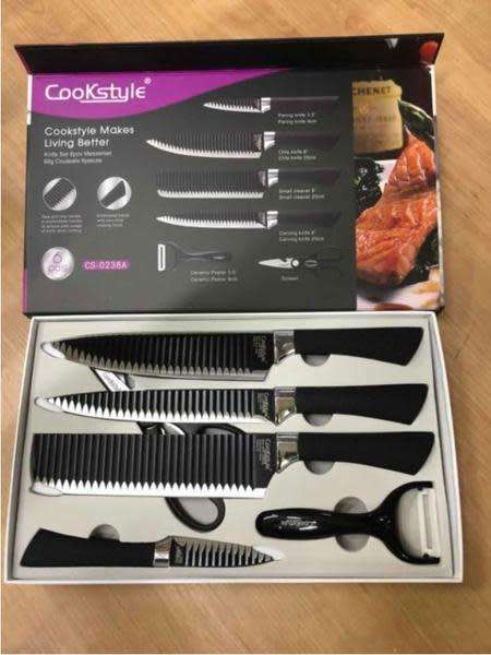 cookstyle 6 piece knife set
