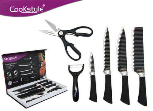 cookstyle 6 piece knife set