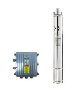 80 miters borehole pump with a solar BLDC water pump controller