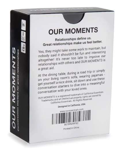 Our Moments Couples(adult card game)