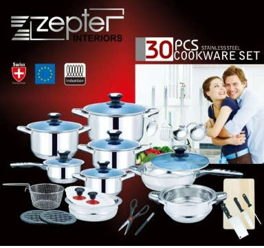 Zepter 30 Piece Cookware Set
