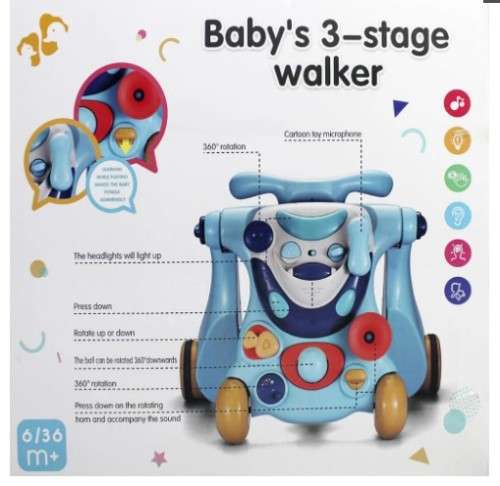 Baby 3 Stage Walker