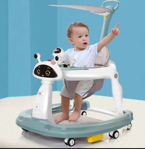 Baby Walker Anti-O-legged 2 In 1 Multifunctional With Canopy