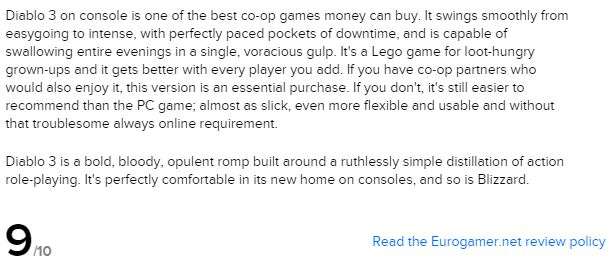 Xbox Diablo 3 Review