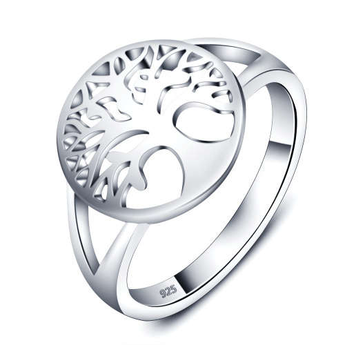 LAST ONE!!! AMAZING TREE OF LIFE 925 SOLID STERLING SILVER RING SIZE 7 / N+
