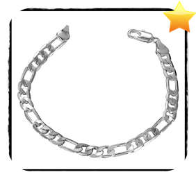 FIGARO BRACELET 925 SILVER FILLED