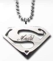 Superman Pendant Necklace