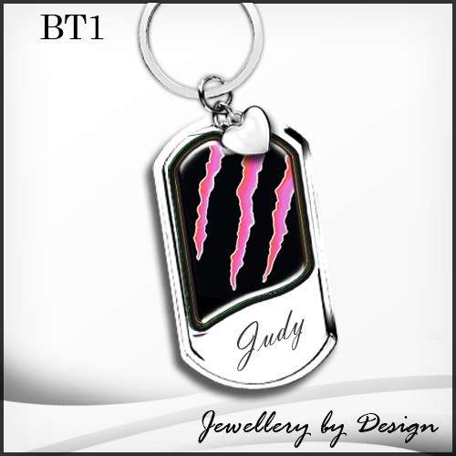 Keyring Keychain stainless steel FREE ENGRAVING (Many options to choose From!)
