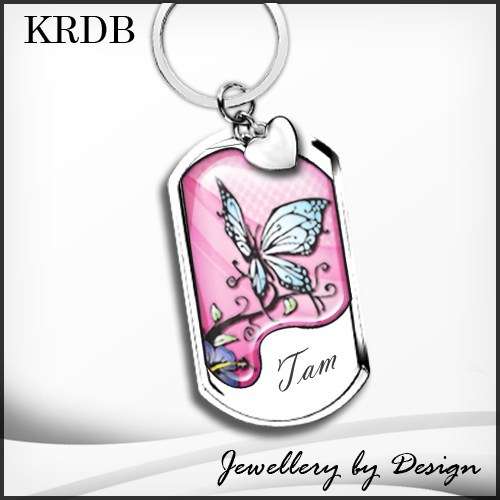 Keyring Keychain stainless steel FREE ENGRAVING (Many options to choose From!)