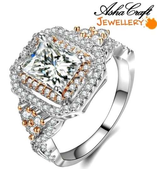 MAJESTIC - 2.66ct Cr.Diamond Engagement Ring. FIT FOR A PRINCESS. Size 7/O
