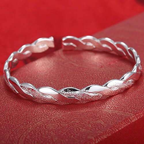 Silver Cuff Bangle