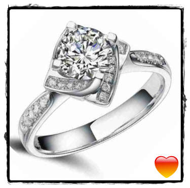 Exquisite 1.30ct Cr.Diamond Engagement Ring, Modern Prong Design. Size 9 / R½