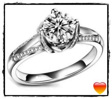 GORGEOUS! 1.77ct Cr.Diamond Engagement Ring, Pave Prong. Size 8|Q