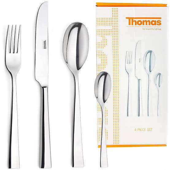 Thomas Rhosenthal 4-Piece Kitchen Dining Cutlery Set, Stainless Steel