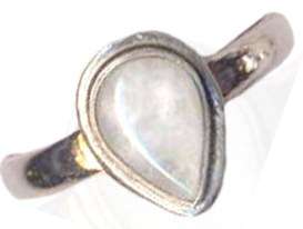 Handmade 925 Solid Sterling Silver Genuine Moonstone Ring