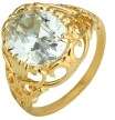 B'tique Collection - Sparkling 5.00ct White CZ Filigree Design Cocktail Ring. Size 9 / S